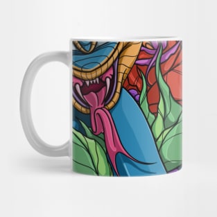 Snake & roses tattoo Mug